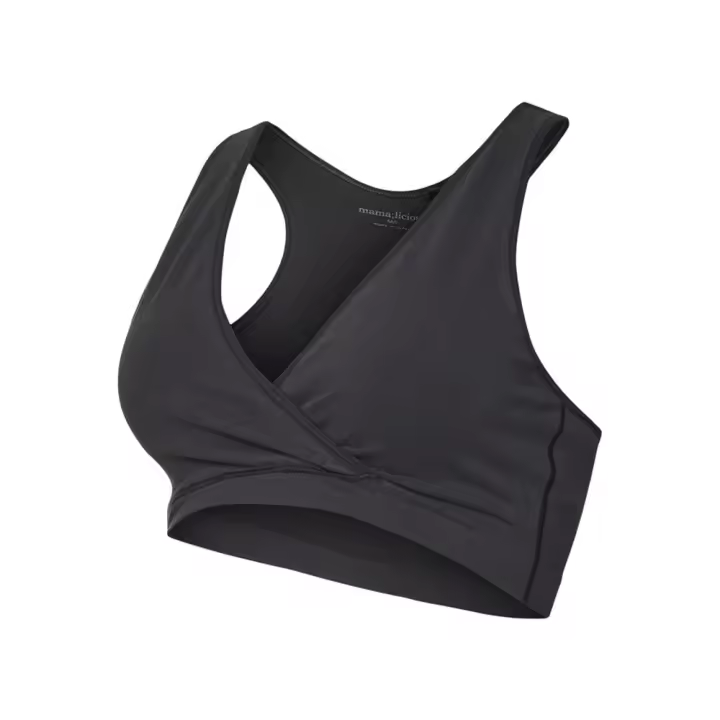 Mamalicious Sujetador Deportivo Crossy Negro Sujetadores - 1