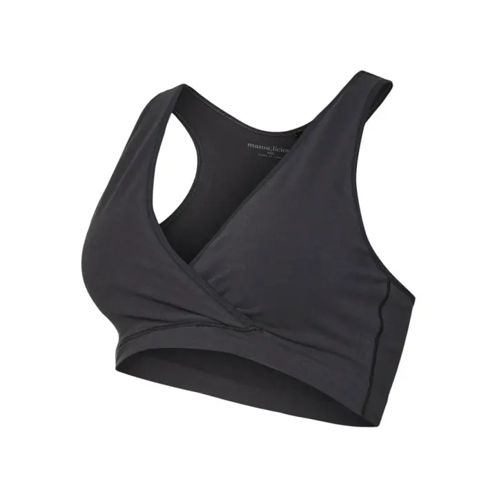 Mamalicious Sujetador Deportivo Crossy Negro Sujetadores - 1