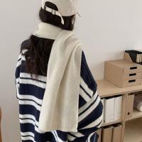 Bufanda Clásica Elegante Para Mujer Invierno Suave Térmica Versátil Coreana Pareja Estudiante Tejida Cálida Femenina Chaqueta Hombre - details 2