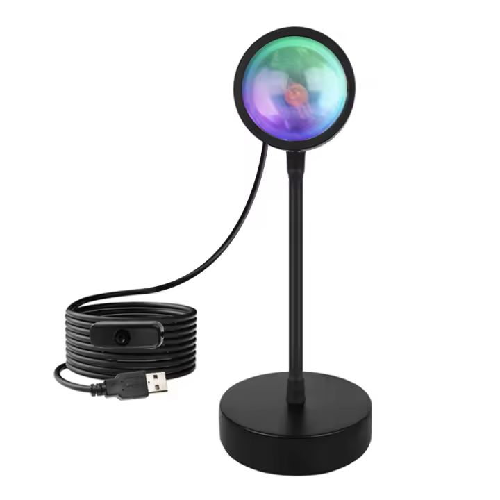 Luz De Proyección LED Con Ajuste De Color APP Iluminación Ambiental De Fiesta Directa De Despertar Y Atardecer Arcoiris Luz De Fondo Para Fotografía - 1