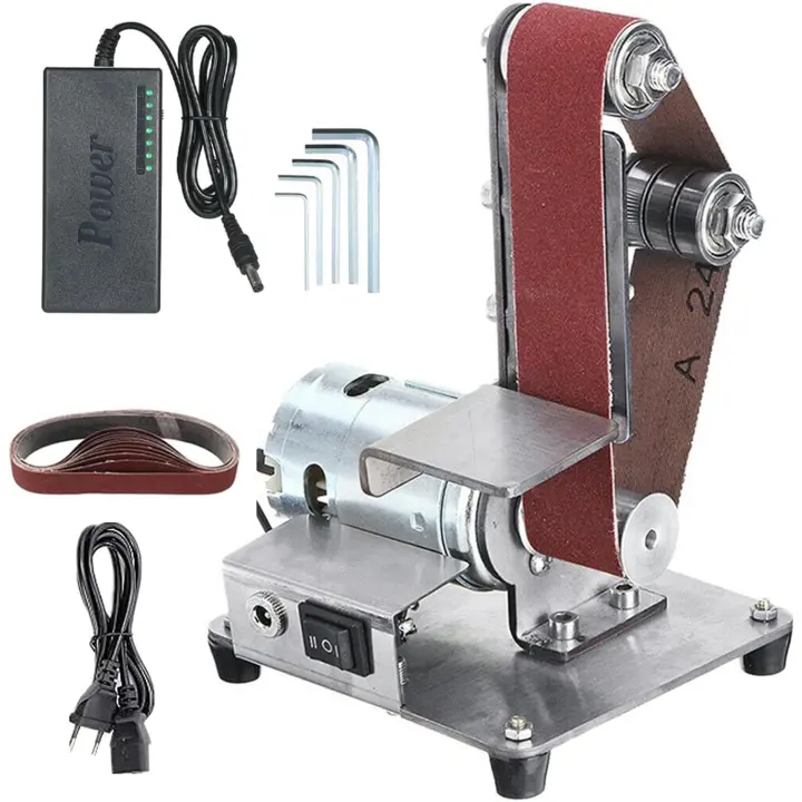 Lijadora de Banda Eléctrica SSITO 300 W con Control de Velocidad Variable - 1