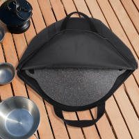 Bolsa De Almacenamiento Para Sartén De Asar Resistente Al Desgaste Con Manija 47x38cm Herramienta De BBQ Para Camping Y Uso Al Aire Libre En La Cocina - details 1