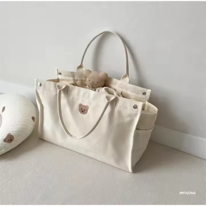 Bolso De Malla Para Mamá Organizador De Diaper Para Bebés Recién Nacidos Accesorios De Bolsa De Mano Para Paseo En Carrito - 1