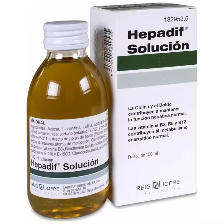 Reig Jofre Hepadif Solución 150 Ml - Accesorios para la Salud - 1