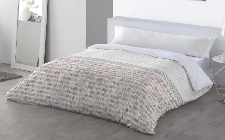 JVR - FUNDA NORDICA J/2 P modelo MIAMI - Tejido Microfibra Estampado - Maxima calidad - Fabricado en España - Cama 90/105/135/150/160/180 - 1