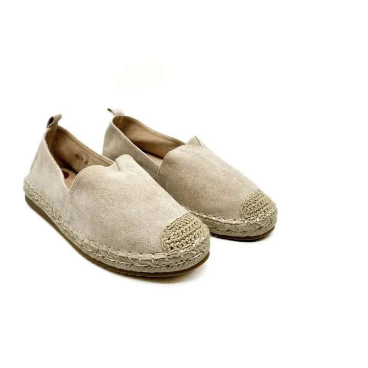 TEOVEL Alpargata - Zapatilla Básica Para Mujer - Ref N5576 - Suela de Esparto - Plantilla Acolchada - - 1