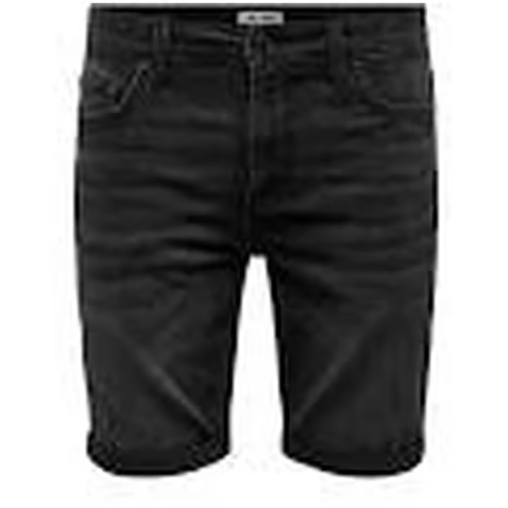 Pantalon Corto Only & Sons Ply Washed Black 6239 Denim Shorts - 1