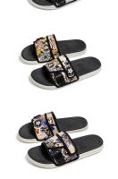Zapatillas De Verano Para Hombre Antideslizantes Y Suaves Para Exteriores Y Interiores Con Correa De Gancho Zapatos Planos Casuales Para Playa - details 4