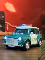 Coche De Juguete De Aleación Simulación Policial Adorable 1:38 Con Sonido Y Luz Modelo De Metal Para Decoración Y Regalo Para Niños - details 6