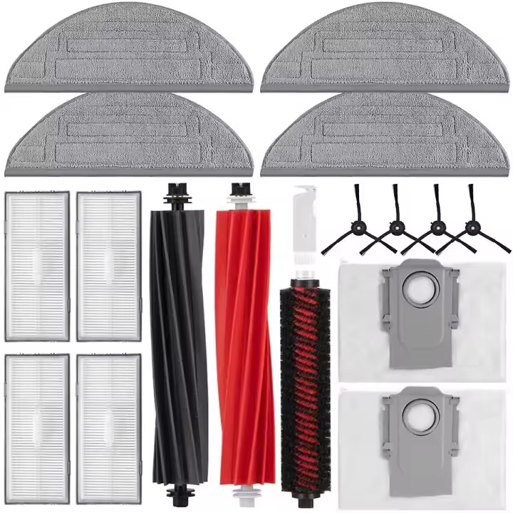 Para S8 Pro Ultra Robot aspirador Ventilador lateral principal HEPA FILTRO DE MoPA bolsas de Polvo accesorios S - 1