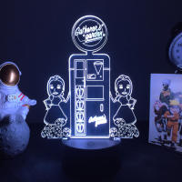 Lámpara De Noche LED BioShock Infinite 3D Para Decoración De Habitación Infantil Regalo De Cumpleaños Luz De Mesa Iluminación De Ambiente - details 3