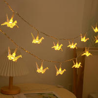 Luces De Hilo De Mil Papel Con Animal Para Decoración De Habitación Navidad Y Fiesta 6M 40LED Luces Decorativas Para Jardín Patio Hogar - details 0