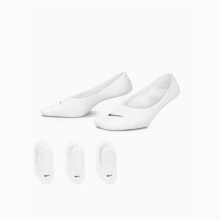 CALCETIN Nike Everyday Lightweight Tobilleros en Blanco & Negro     / Sabas Shop - 1