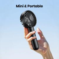 TOPK Mini Ventilador Portátil 1200 mAh – Ventilador de Mano Recargable USB con 3 Velocidades, Ideal para Viajes, Camping, Oficina y Uso Diario          Preguntar a ChatGPT - details 4