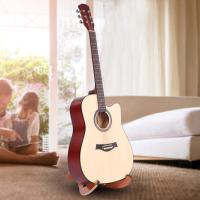 Soporte de guitarra acústica, Soporte de guitarra de madera Soporte de guitarra EVA Pads, Guitarras clásicas para folk - details 2
