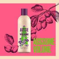 Aussie - Volume Shampoo - Champú para cabello seco - 1 Botella de 300 ml - Fórmula voluminizadora de alta calidad con ciruela australiana, aroma afrutado y artesanía experta para cabello flexible y con cuerpo. - details 1