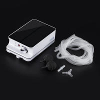 Anself 5V Oxygenador De Acuario Con Bomba De Oxígeno Y Piedras De Aire Para Tanque De Peces Y Pesca Carga Solar/DC Material Plástico Potencia 5W - details 10