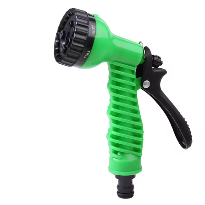 Pistola De Rociador De Jardín Con Variedad De 7 Estilos Para Lavar Coche Y Riego Multifuncional Ajustable De Alta Presión Metal Zinc Alloy - 1