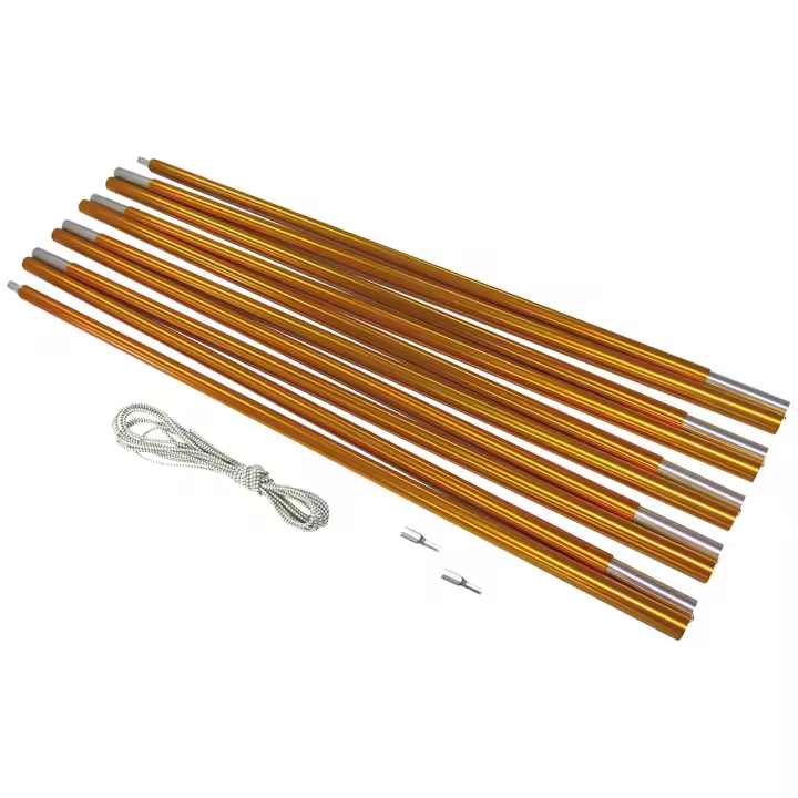 Bo-Camp - Juego de recambio - Mástil de tienda - Aluminio - Ø 8 - 1