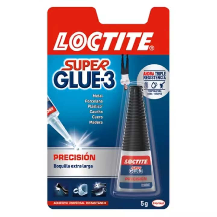 PEGAMENTO SUPER-GLUE PRECISION 5g BOQUILLA EXTRA LARGA - 1