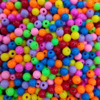 100Pcs Cuentas De Acrílico Para Hacer Joyería Infantil Kit De Cuentas Sueltas Para Pulseras 6x6mm Set De Cuentas Para DIY - details 14