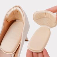 2/6pc Almohadillas De Silicona Para Zapatos Alivio Del Dolor De Talón Y Punta De Pie Protección Antideslizante Para Tacón Alto Insoletas De Medio Tamaño Ajustable Duraderas Y Suaves - details 0