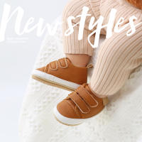 Zapatillas De Cuero Para Bebé Niño Y Niña Antideslizantes Primera Caminata Mocasines Infantiles Multicolor Suela De Goma Recién Nacidos - details 5