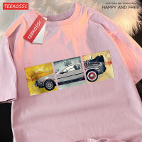 Camiseta De Algodón Para Hombre Back to the Future T-shirt De Verano Estilizada Y Cómoda Con Diseño De Coche De La Película Manga Corta Estilo Hip Hop Oversized Para Parejas - details 13