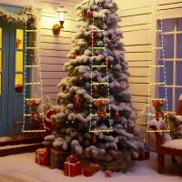 Lámpara LED De Santa Claus Para Decoración De Navidad Cuerda De Subida De Luces USB Con 8 Modos Luz De Exterior Para El Hogar Y Año Nuevo Adornos De Navidad - details 13