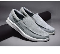 Zapatos De Lona Para Hombre Mocasines Clásicos De Ocio Cómodos Y Transpirables Zapatillas Casuales Para Adultos Con Punta Redonda Suela EVA - details 25