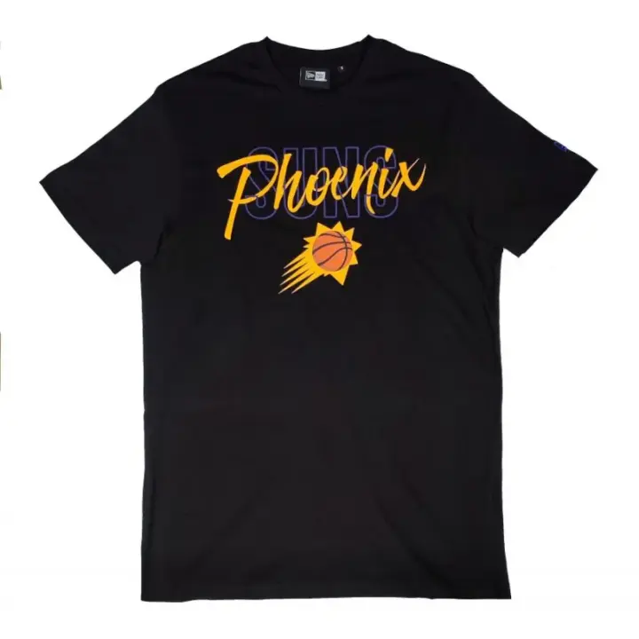Camiseta manga corta Phoenix Suns "Script" de New Era en Negro - 1