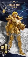 Bloques Originales Blokees Saint Seiya Figura De Acción Anime Modelo Dibujos Animados Para Niños Milo Escorpio Aiolia Leo Aries Mu 15cm DIY Construcción - details 5