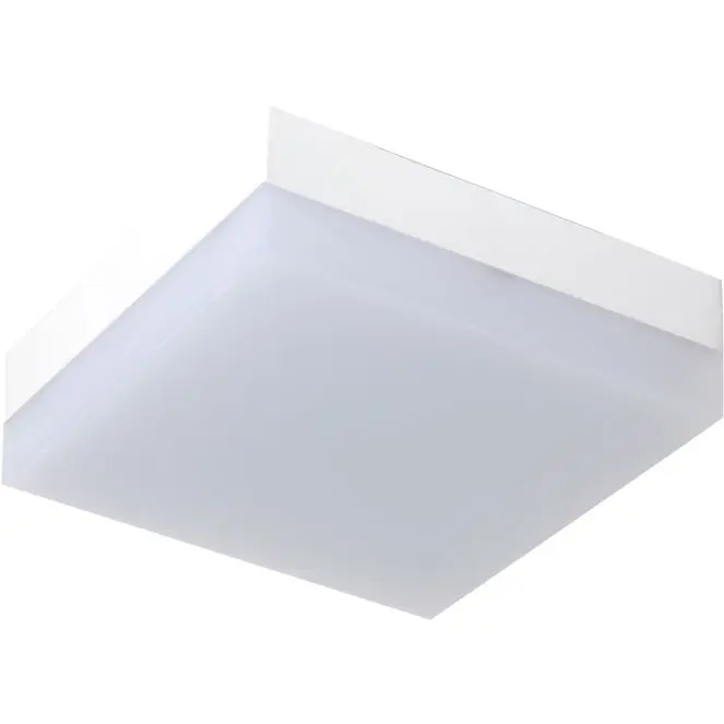 BUCEFALO Plafón cuadrado 1x12W LED 960lm 6500K 120° C.12,5xAn.12,5xAl5,5cm Blanco - 1