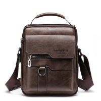 Bolso De Hombro Para Hombre Durable De Cuero PU De Alta Calidad Bolso Cruzado De Viaje Estilo Moda Bolsa De Hombro Unisex - details 7