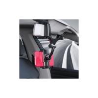 Soporte Móvil para Coches, Sujeta Telefono móvil de 3,5” a 6.4” en Espejo Retrovisor, Soporte para Aguantar Teléfono Móvil, GPS, giratorio 360°，Para Grabacion de Via y no ocupa campo de Vision - details 3