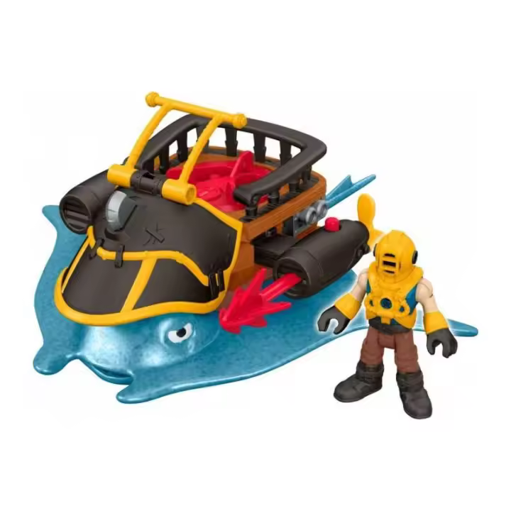 CAPITAN NEMO Y RAYA CON AGUIJON DE IMAGINEXT - 1
