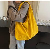 Bolso De Hombro Casual De Nylon Para Mujer Con Compartment Interior Bolsa De Compras Con Cierre De Cremallera Color Sólido Estilo Versátil - details 20