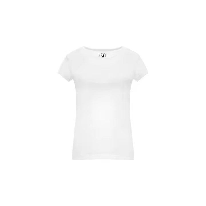 Camiseta de mujer de manga corta de diseño entallado y tacto de algodón HAWAII ROLY - 1