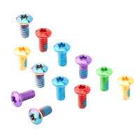 IIIPRO Juego De 12 Tornillos De Montaje De Disco De Freno Bicicleta MTB Accesorios De Aleación De Acero Colorido Para Discos De Freno - details 6