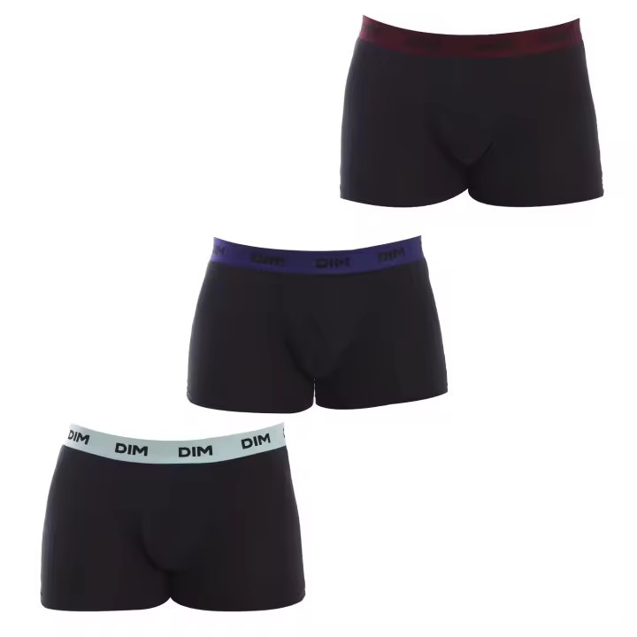 dim-Pack-3 Boxers Mix and Colors Tejido Transpirable D005D para Hombre - 1