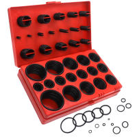 Kit De Assortiment De Anillos De Goma O 419/225PCS Buna-N Gasket Repuesto Para Sellado 32 Tamaños Métricos Para Reparación De Grifos De Agua Potable - details 0