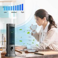 Ventilador de Torre de 11 pulgadas, ventilador de Mesa personal 2 en 1 sin Aspas, portátil, recargable, ventilador de escritorio Eléctrico con opción de 3 velidades, tamaño Pequeño para Oficina y Hogar - details 8
