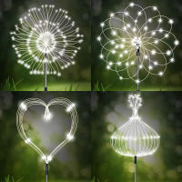 Luces De Jardín Solar Impermeables Con 8 Modos De Iluminación LED Para Exterior Forma De Fleur De Lis Decoración De Hogar - details 13