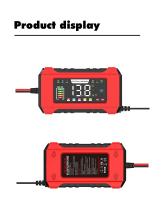 Cargador De Batería Para Coche Y Motocicleta NarzrIe 12V-24V Reparación De Baterías Automóviles MotoAGM GE LiFePo4 15A/8A Pulso - details 17