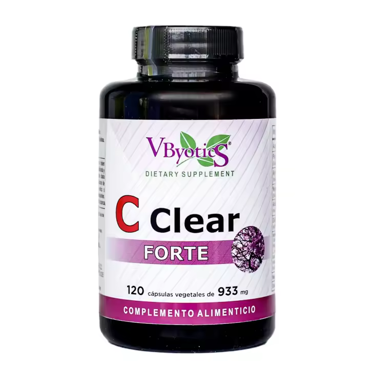 C-CLEAR FORTE  es una formulación de  Pau D’Arco, Ajo, Nogal y Aceite de Orégano junto con Biotina y Ácido Caprílico - 1