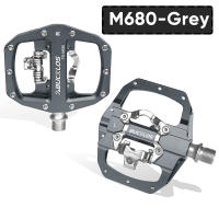 Pedales de Bicicleta de Montaña 2025 PD-M680 Función Doble Plano&Bloqueo Ajuste Shimano SPD 9/16' Material Aluminio/ Aleación Tipo de Pedal Autobloqueante Hecho de Aluminio - details 9