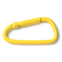 iYOE 5pcs/Lot Carabiner Hook 45x24mm Mix D Colorido Aleación De Metal Clip Para Hacer Joyería Llavero Conector DIY Encuentros - details 9