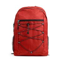 Mochila deportiva unisex, estilo montañera, cuerda elástica frontal, bolsillos de cremallera y rejilla, Le Côté Chic - details 2
