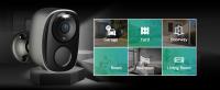 Cámara de Seguridad Exterior Inalámbrica AntCctv 2K con Foco - Alimentada por Batería, Conectividad WiFi, Visión Nocturna a Color, Detección de Movimiento AI y PIR, Audio Bidireccional, Impermeable, Negra - details 9