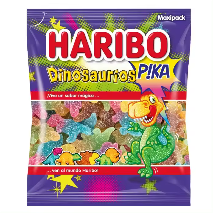 Dinosaurios Pika Haribo | Formato Bolsa 1KG - 1